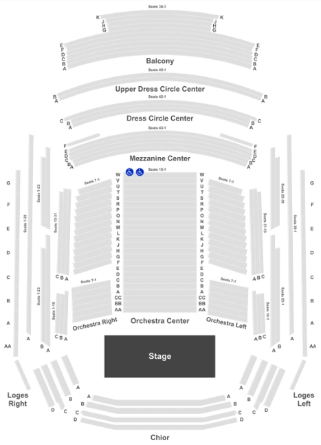 jack singer concert hall seating chart